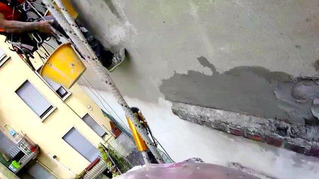 שיפוץ חזיתות בסנפלינג — חידוש ושיקום מעטפת בניין מגורים בגובה | בסיס עבודות בגובה