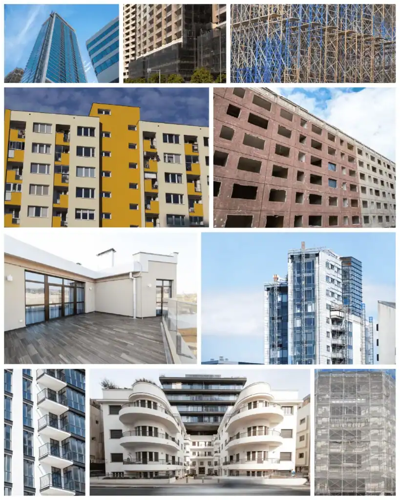 פרויקטים של בנייה בגובה עם עבודות בגובה מקצועיות.