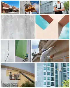 עבודות בגובה, בנייה עליונה, תיקוני בניין בגובה, עבודות בניין על גגות.